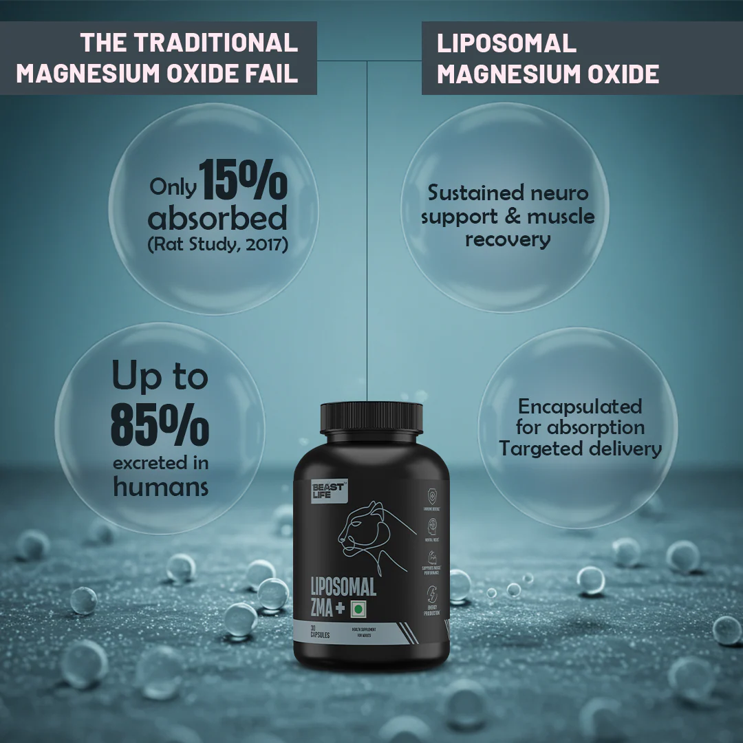 Liposomal ZMA+ | Zinc, Magnesium Complex with Vitamin B6 | 30 N - Image 7