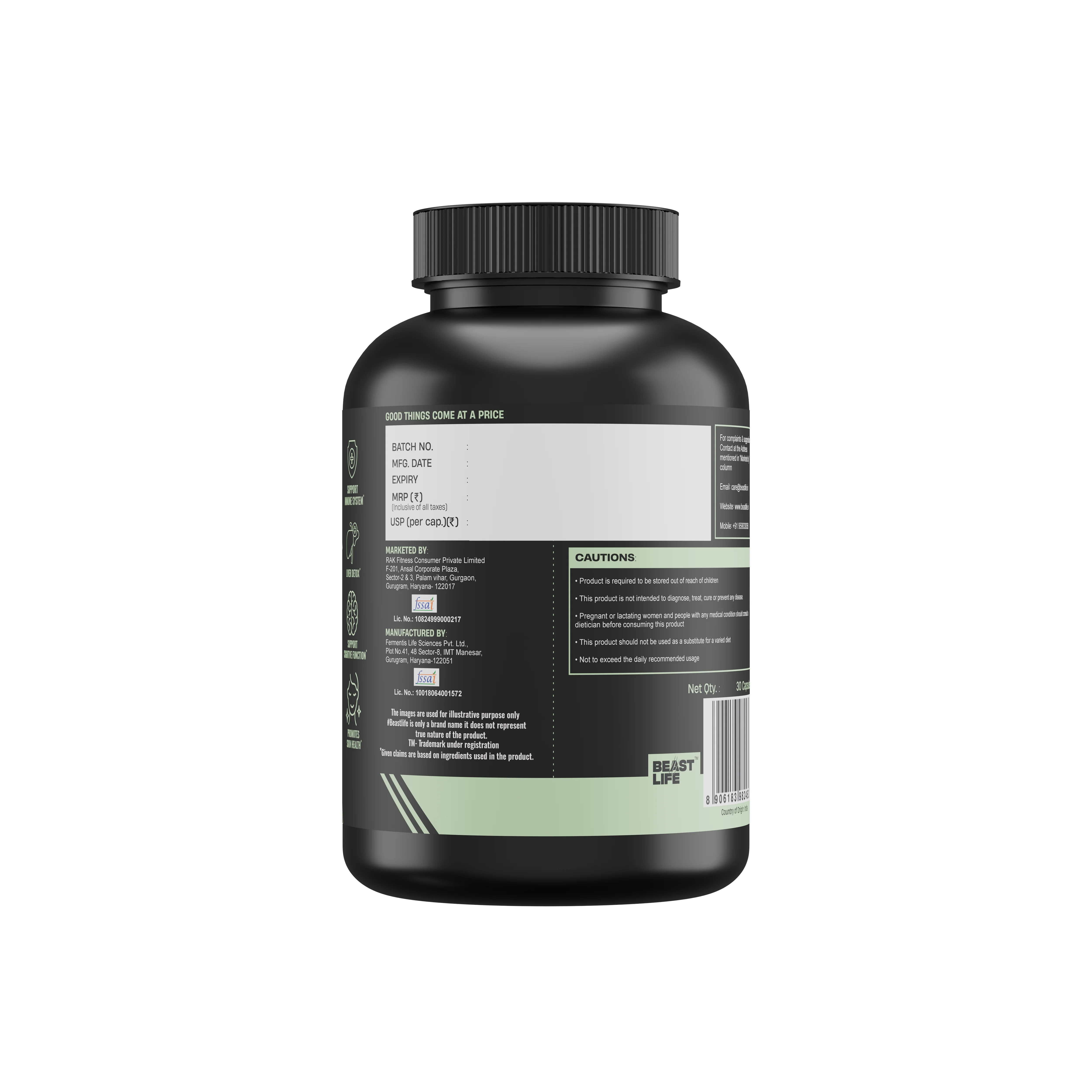 Liver Detox Supplement with Milk Thistle Extract 500mg | 90 Day Pack - Image 9