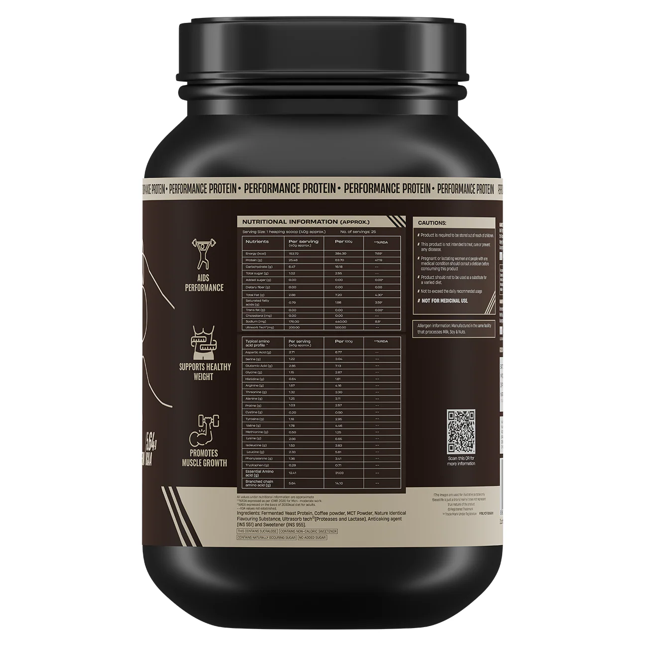 Performance Fermented Yeast Protein with Ultrasorb Tech | Cold Coffee | 1 kg - Image 9