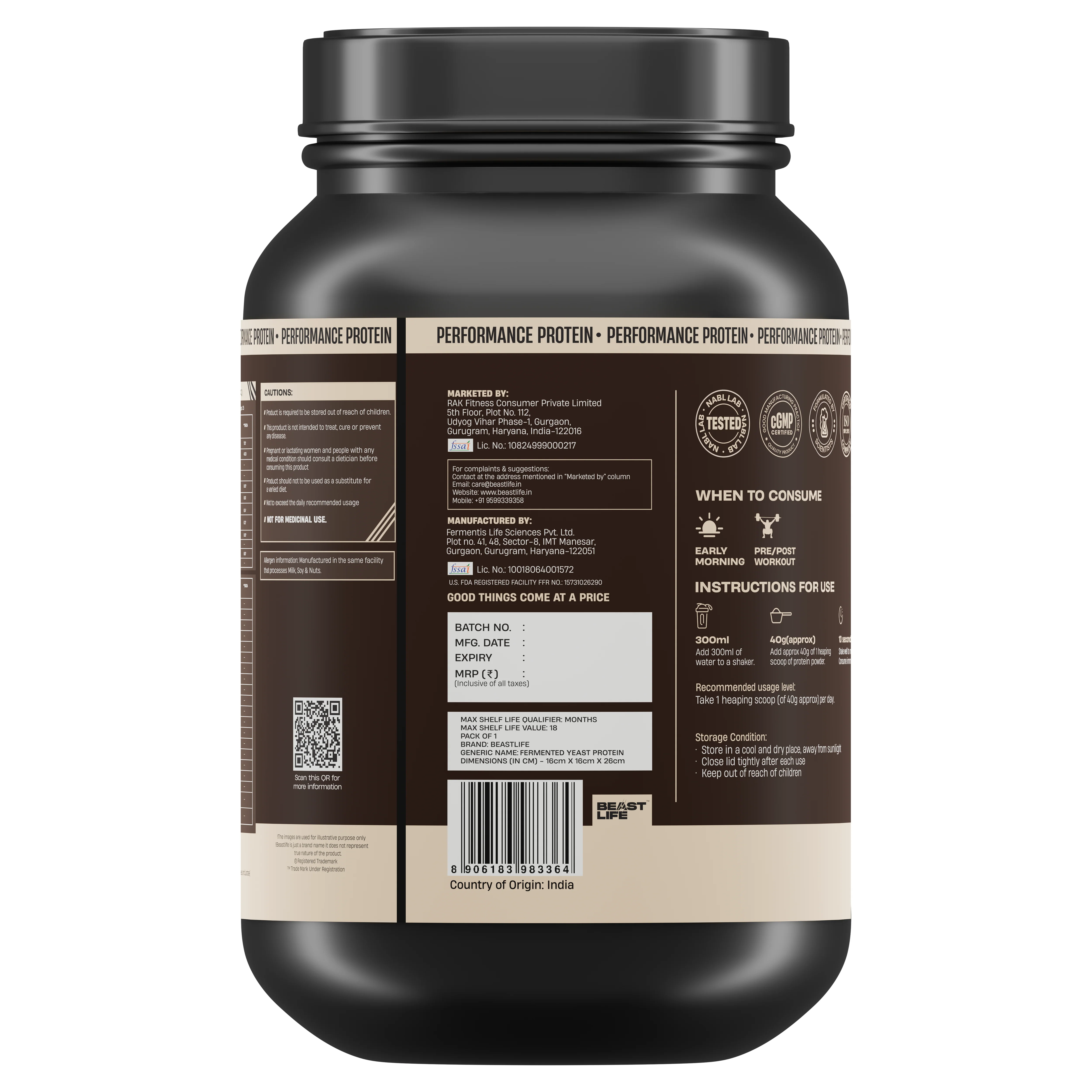 Performance Fermented Yeast Protein with Ultrasorb Tech | Malai Kulfi | 1 kg - Image 10