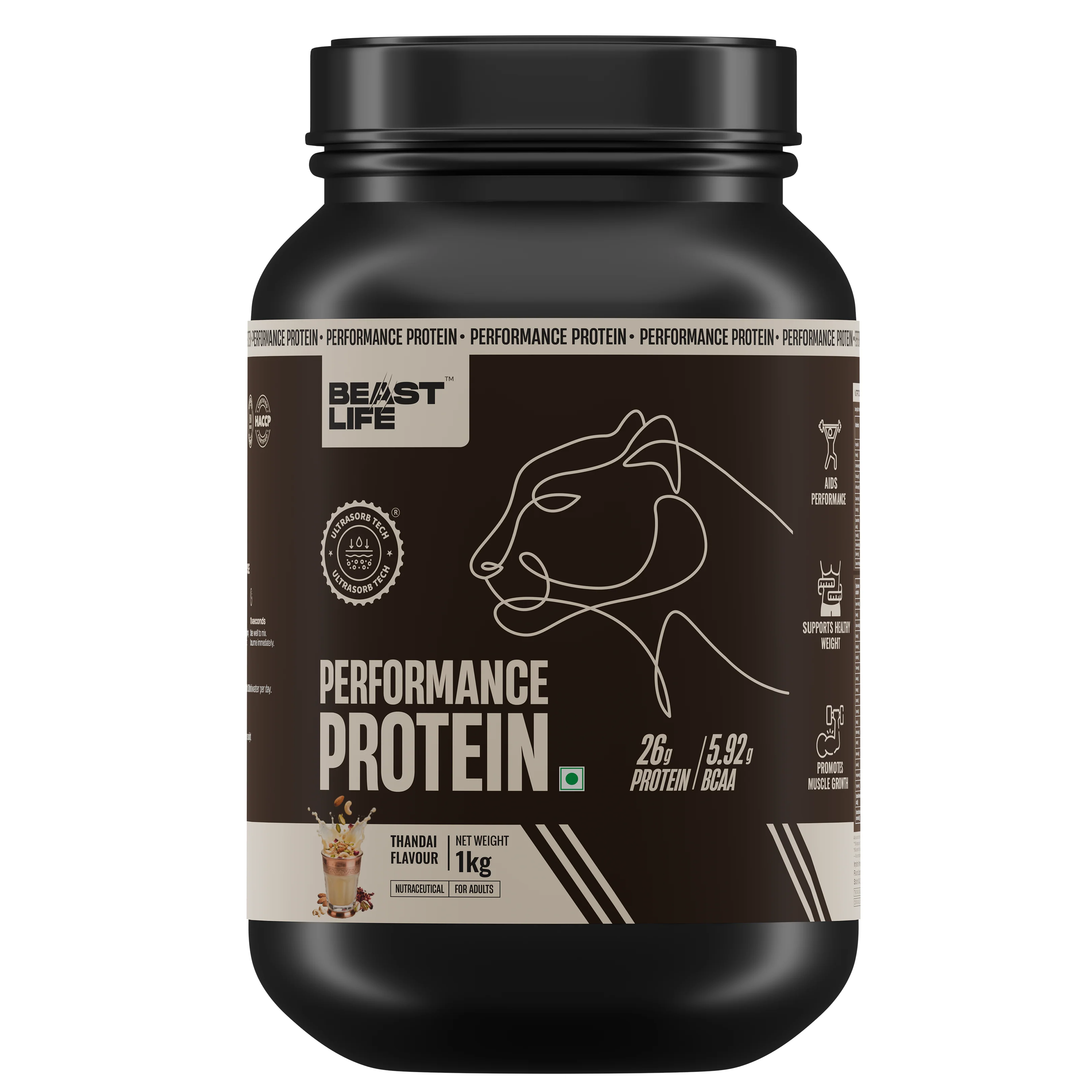 Performance Fermented Yeast Protein with Ultrasorb Tech | Thandai | 1 kg - Image 13