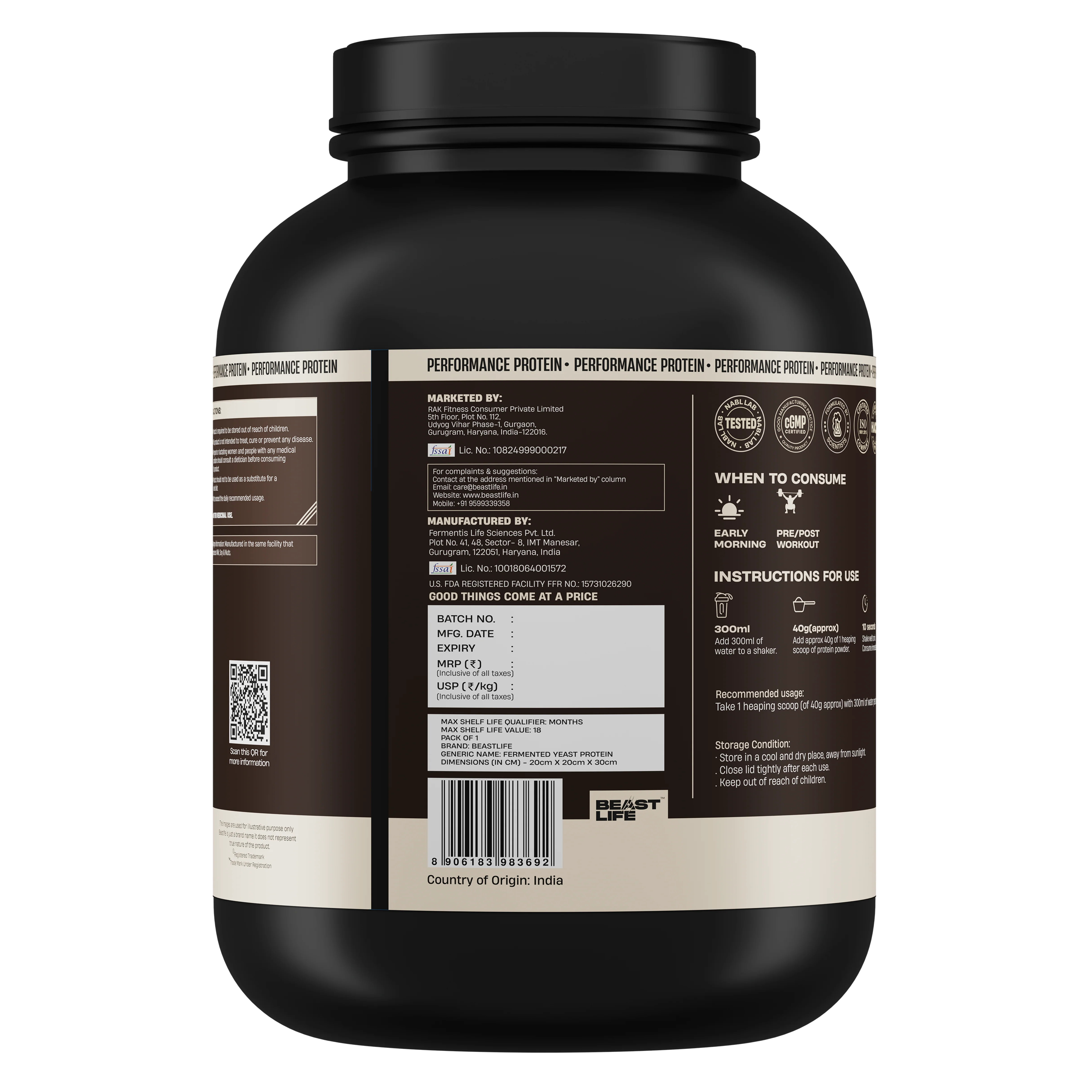 Performance Fermented Yeast Protein with Ultrasorb Tech | Malai Kulfi | 2 kg - Image 10