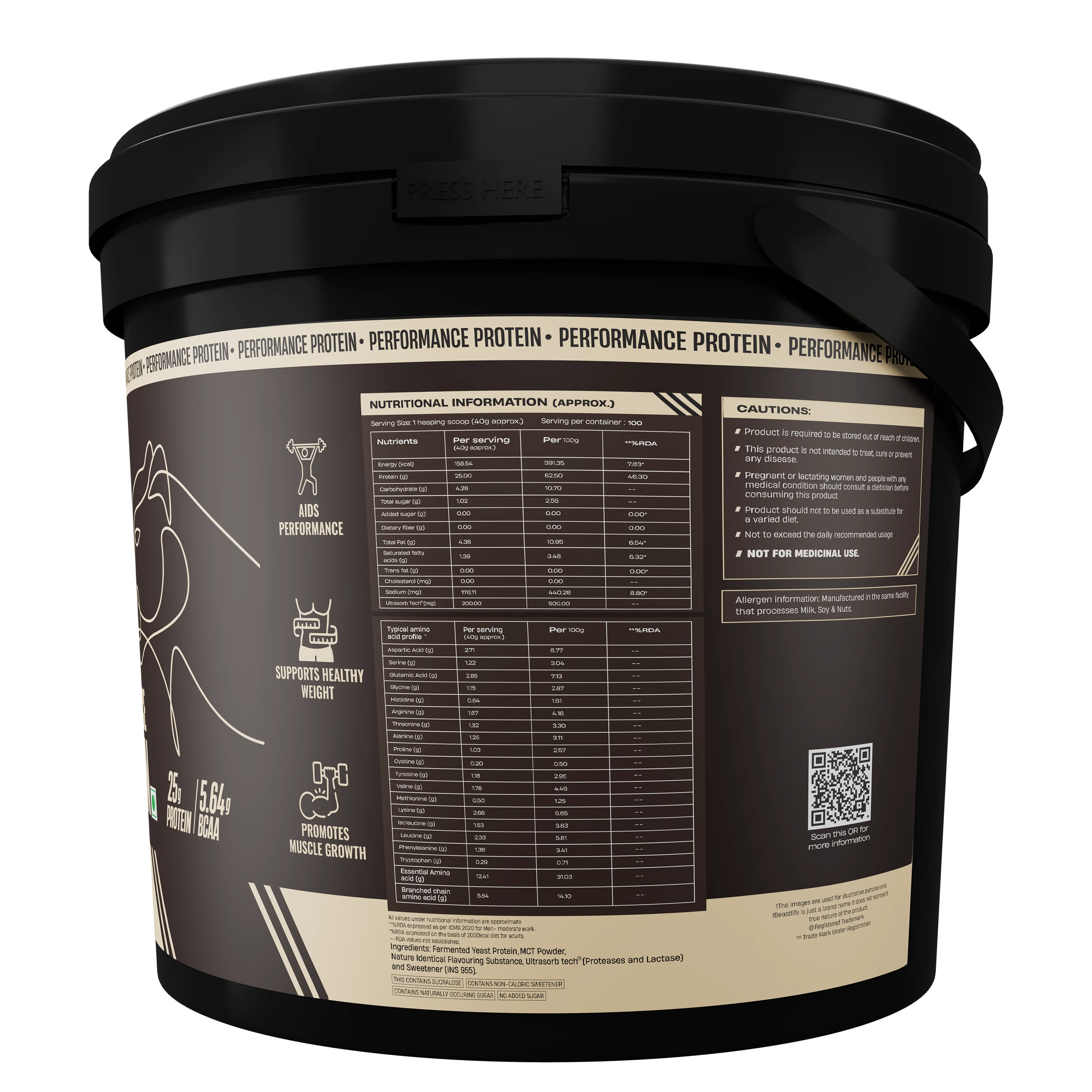 Performance Fermented Yeast Protein with Ultrasorb Tech | Malai Kulfi | 4 kg - Image 12