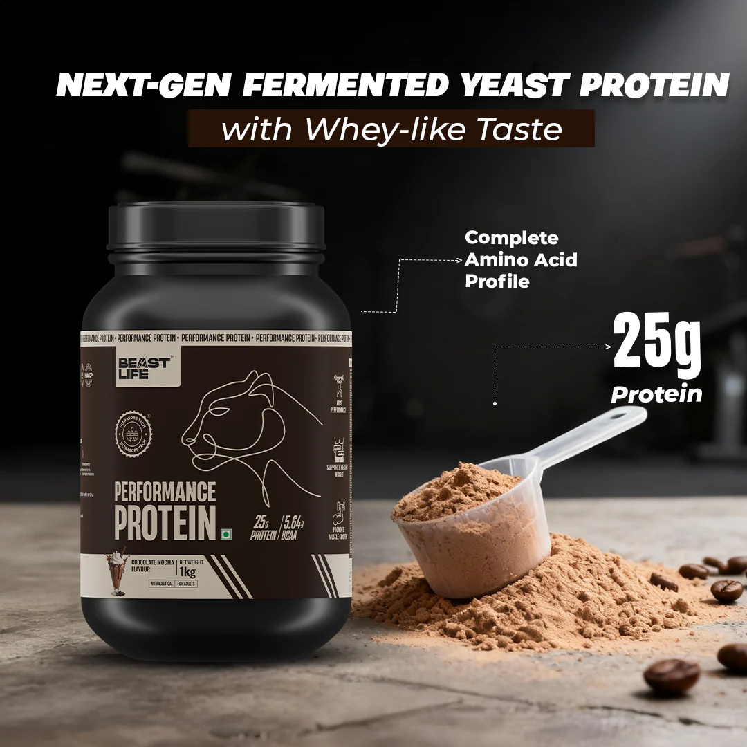 Performance Fermented Yeast Protein with Ultrasorb Tech | Chocolate Mocha | 1 kg - Image 4