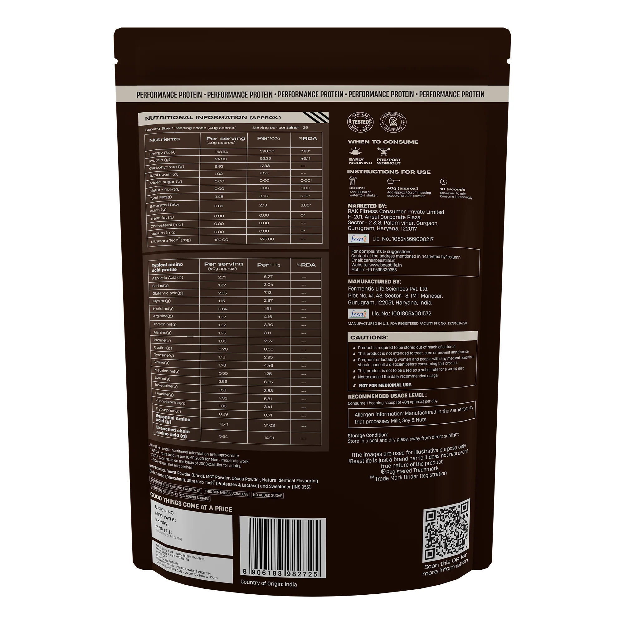 Performance Protein | Value Pack | Chocolate | 3 kg - Image 12
