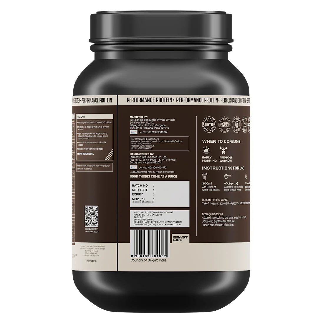 Performance Fermented Yeast Protein with Ultrasorb Tech | Rasmalai | 1 kg - Image 10
