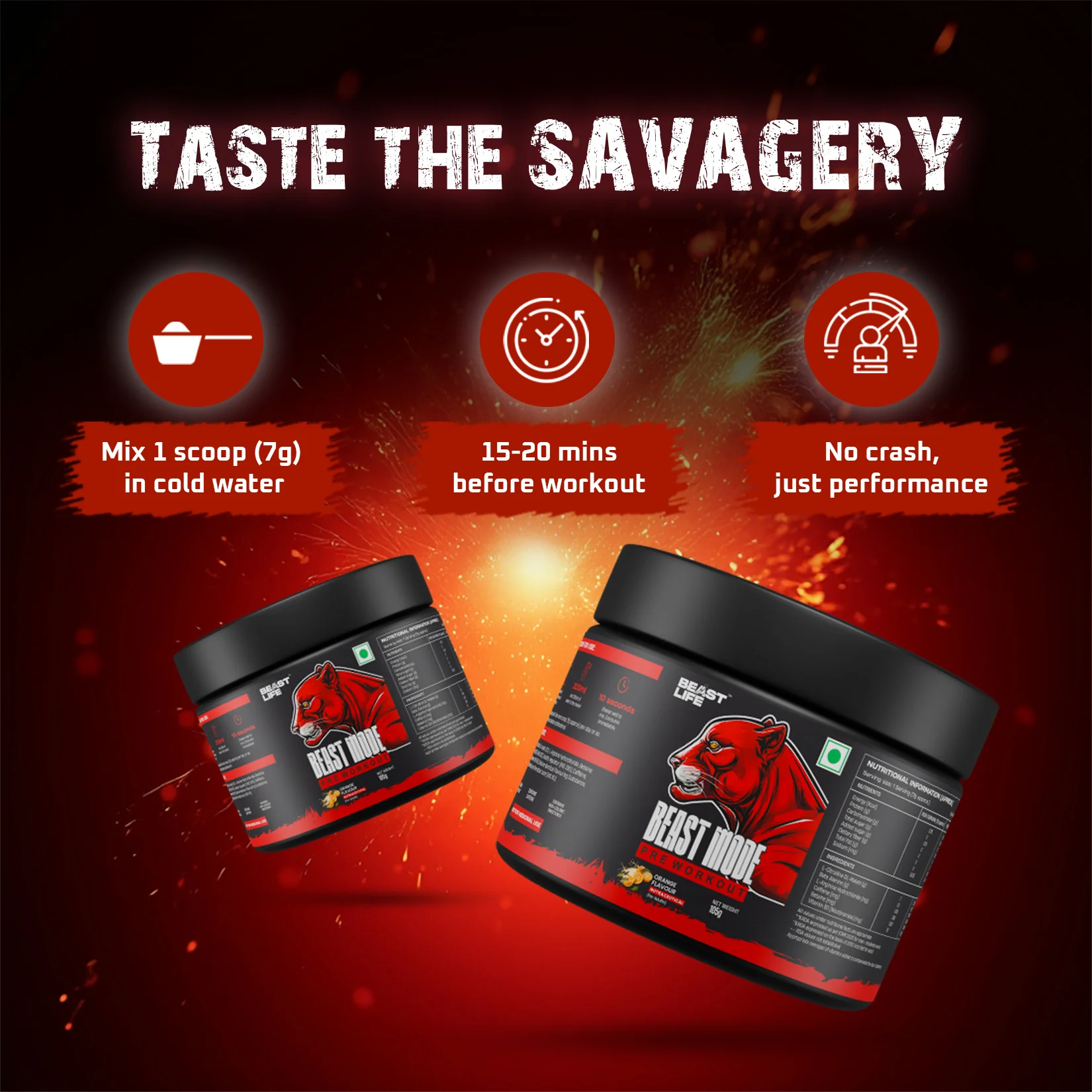 Pre Workout | Orange | 105 g - Image 8
