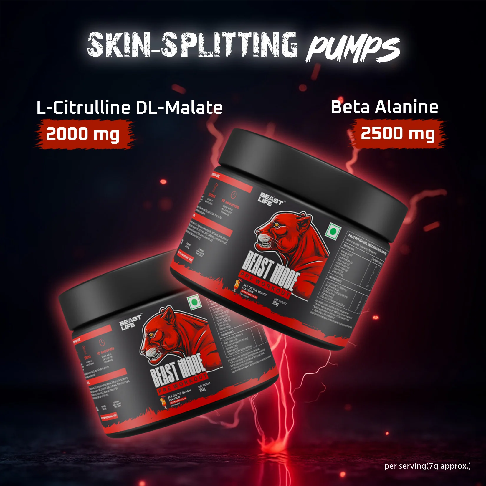 Pre Workout | Sex on the Beach | 105 g - Image 9