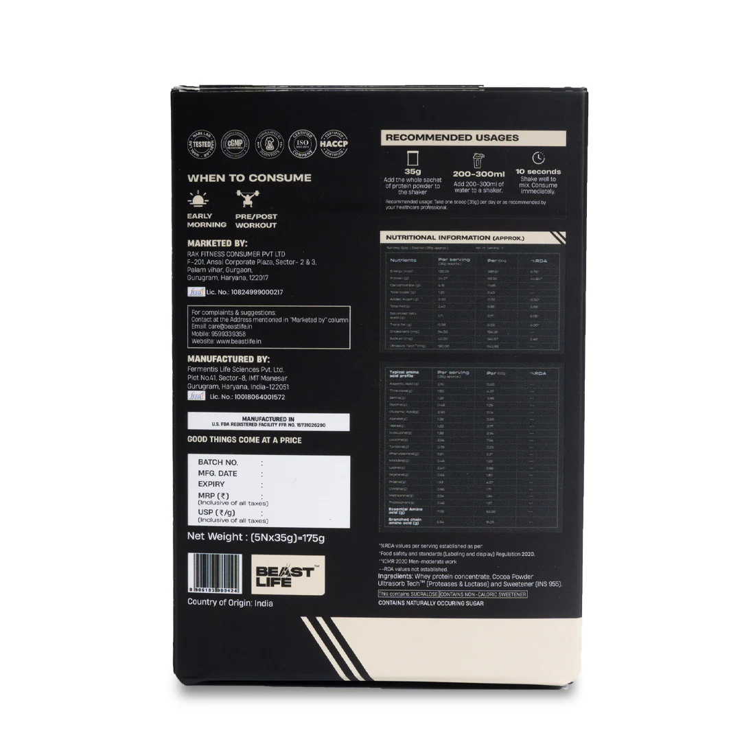 Pro Concentrate Whey Protein with Ultrasorb Tech | Rich Chocolate | Sachet | 35 g - Image 4