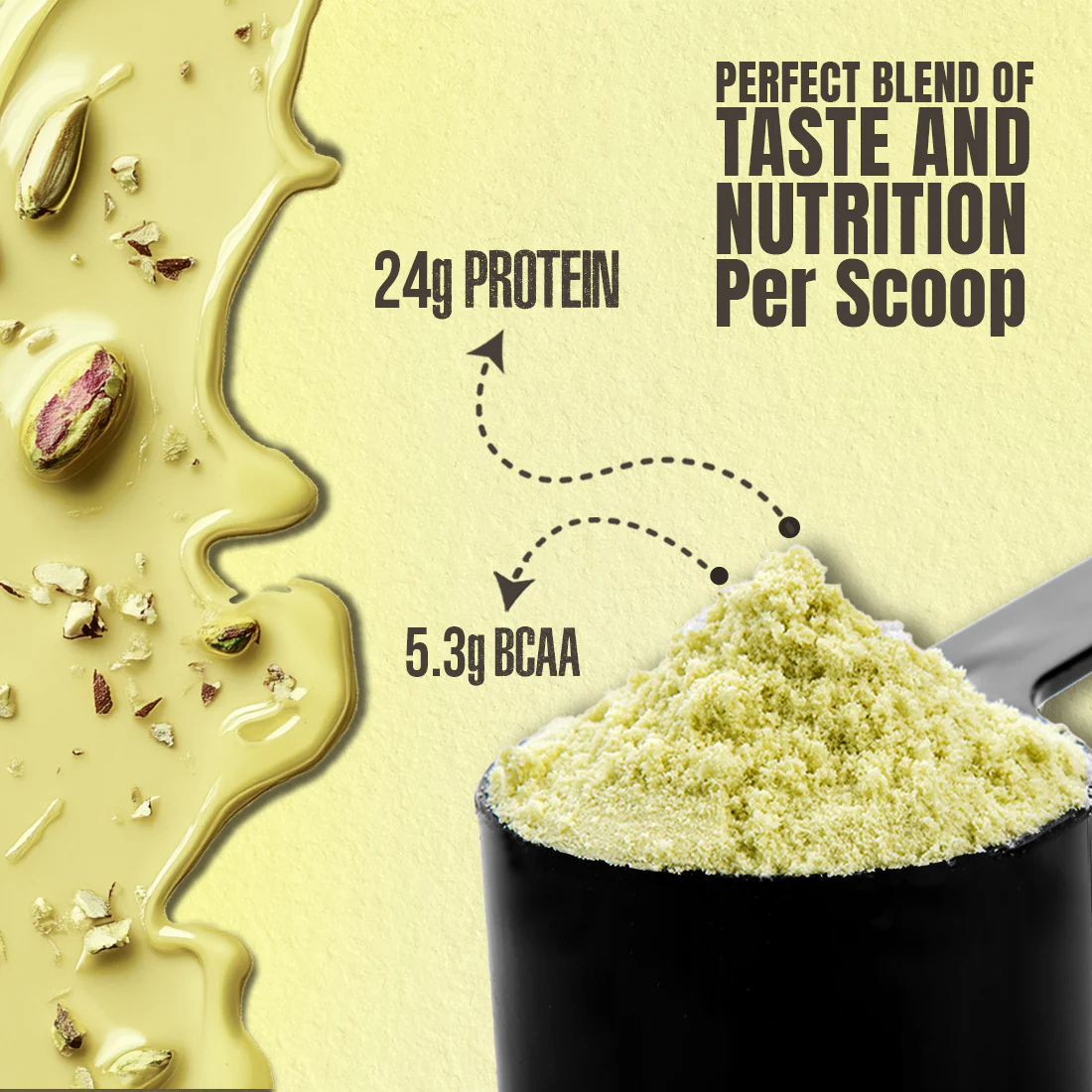 Pro Concentrate Whey Protein with Ultrasorb Tech | Kesar Pista with Real Pista Flakes | 1.848 kg - Image 6