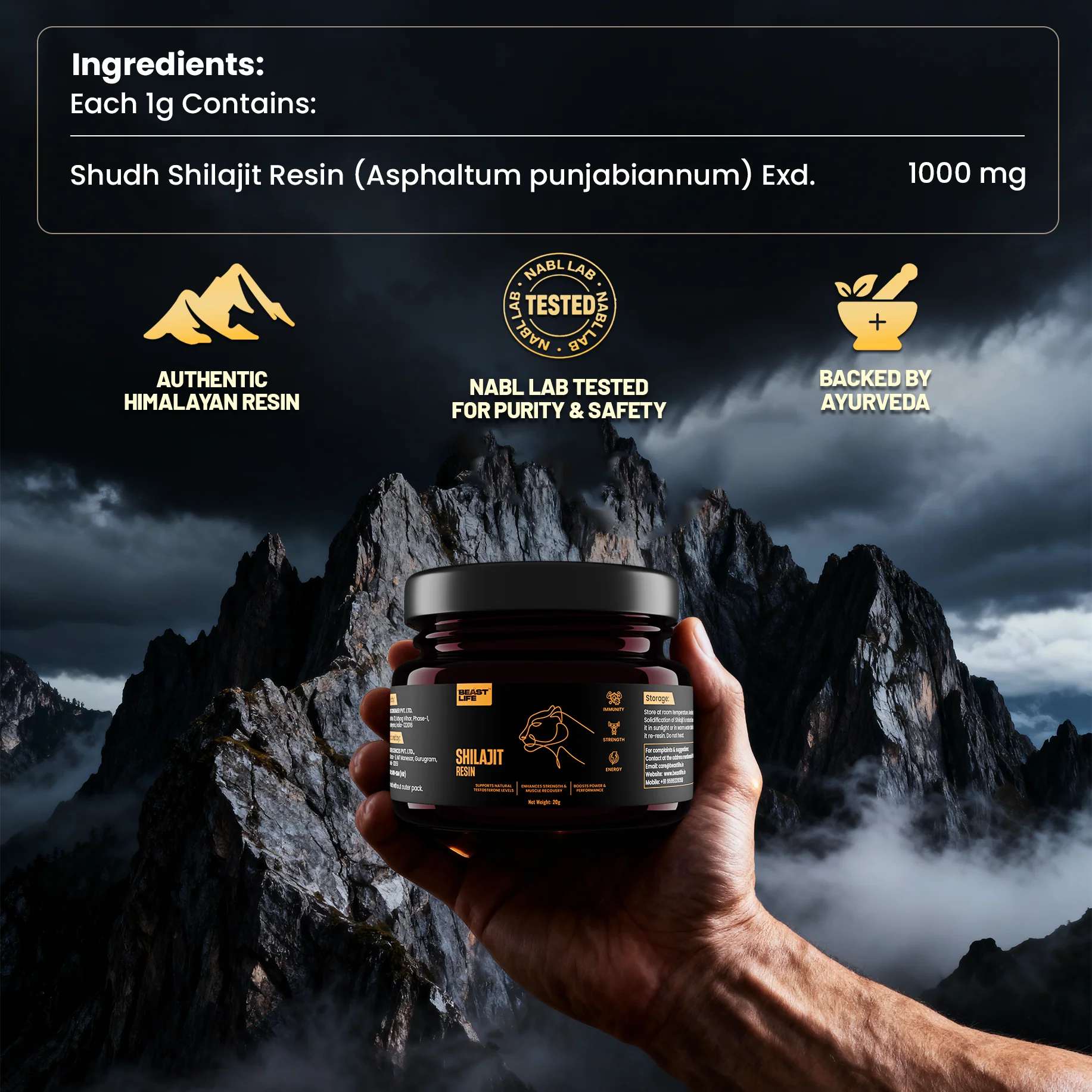 Shilajit Resin | 20 g - Image 4