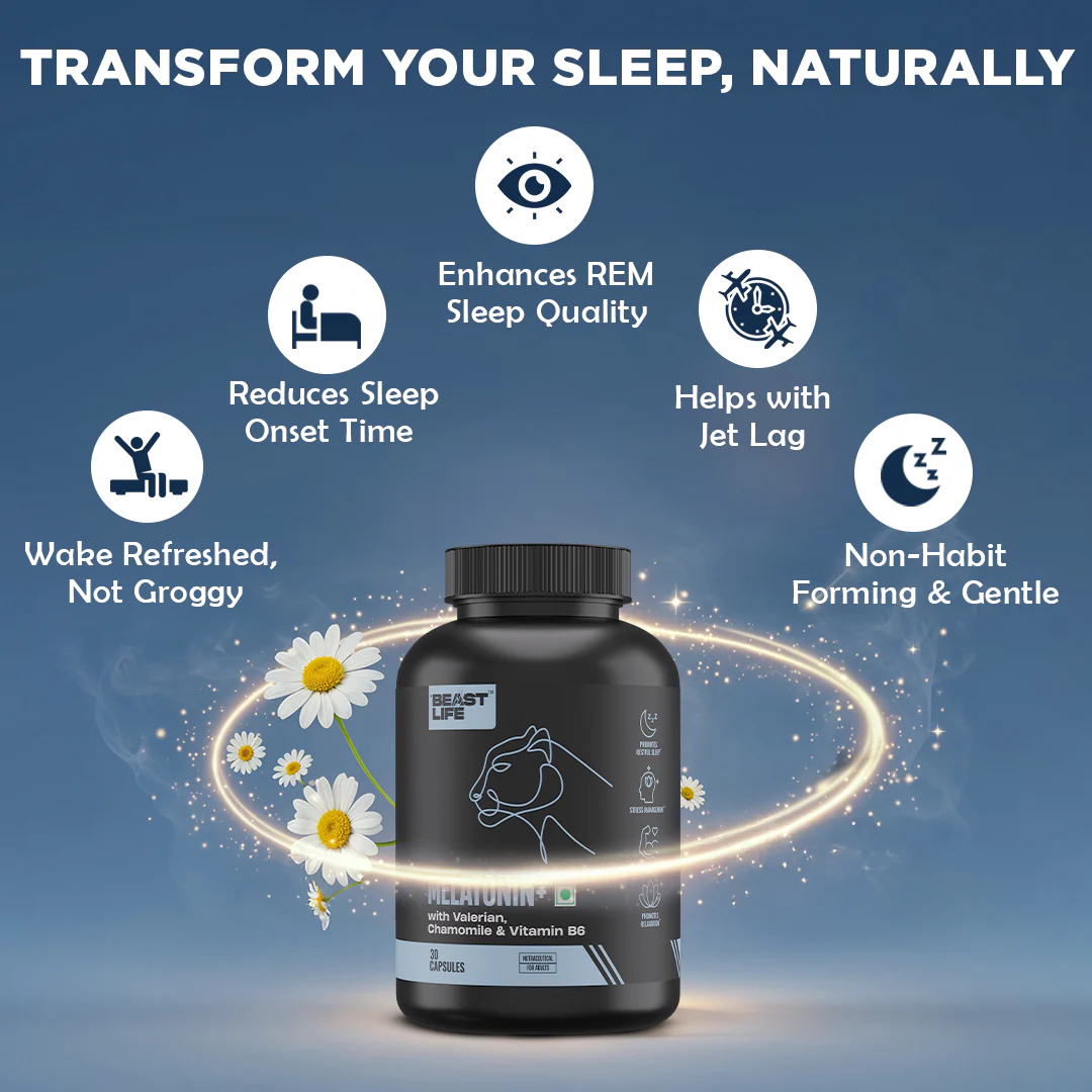 Melatonin+ 5 mg with Valeriana & Chamomile | 90N - Image 4