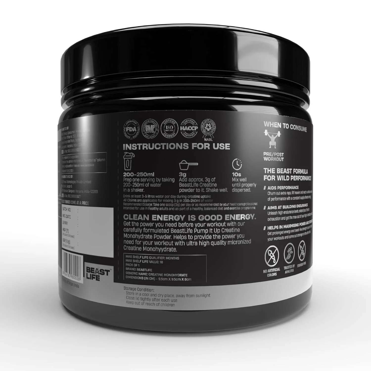Super Micronized Creatine Monohydrate | 100G - Image 10