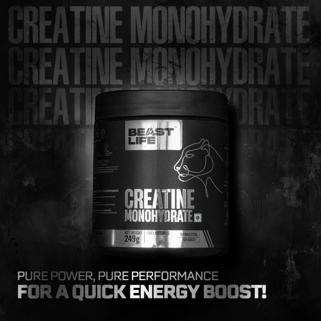 Super Micronized Creatine Monohydrate | 249G - Image 7