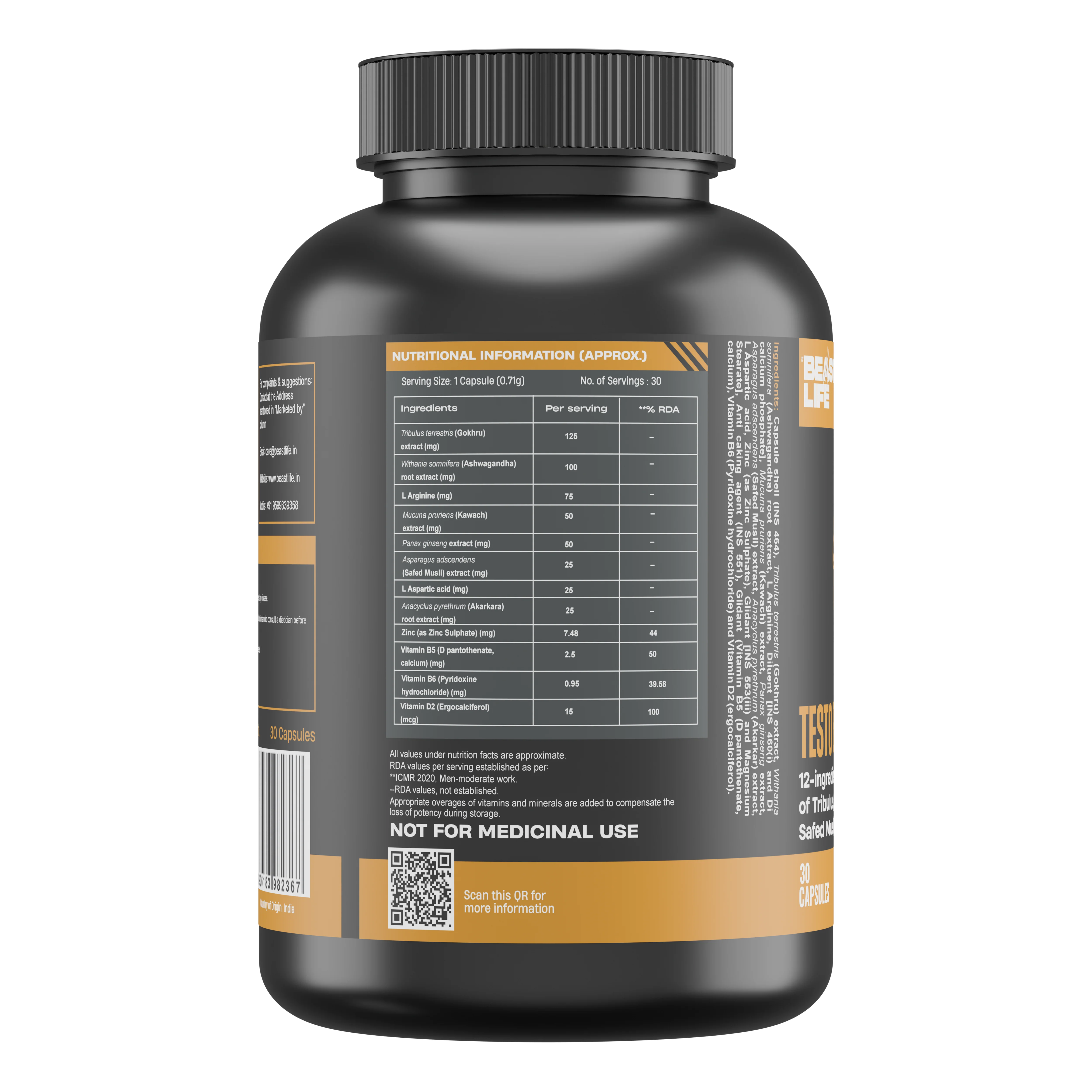 TESTO BOOSTER+ CAPSULES | 30 N - Image 10