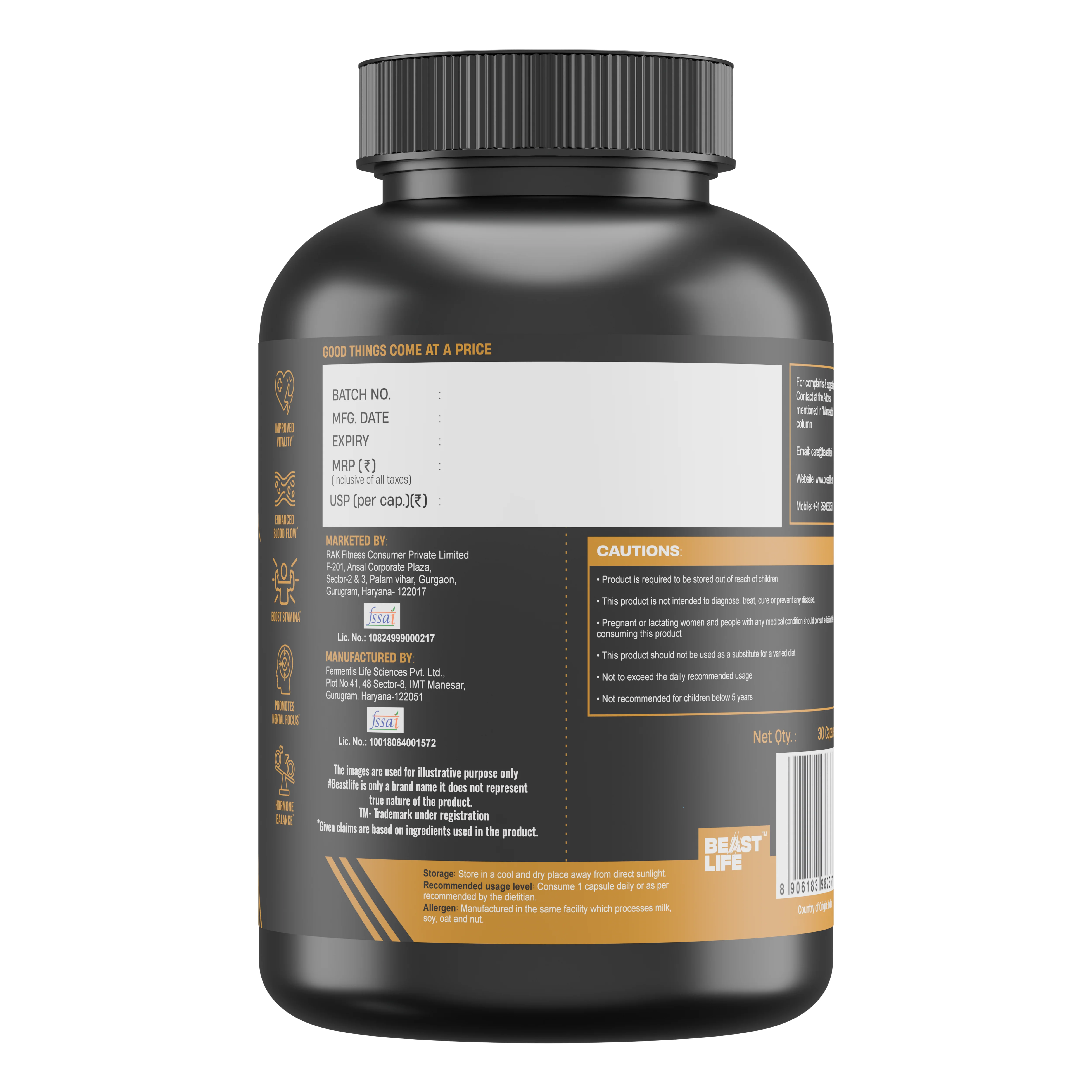 TESTO BOOSTER+ CAPSULES | 30 N - Image 11