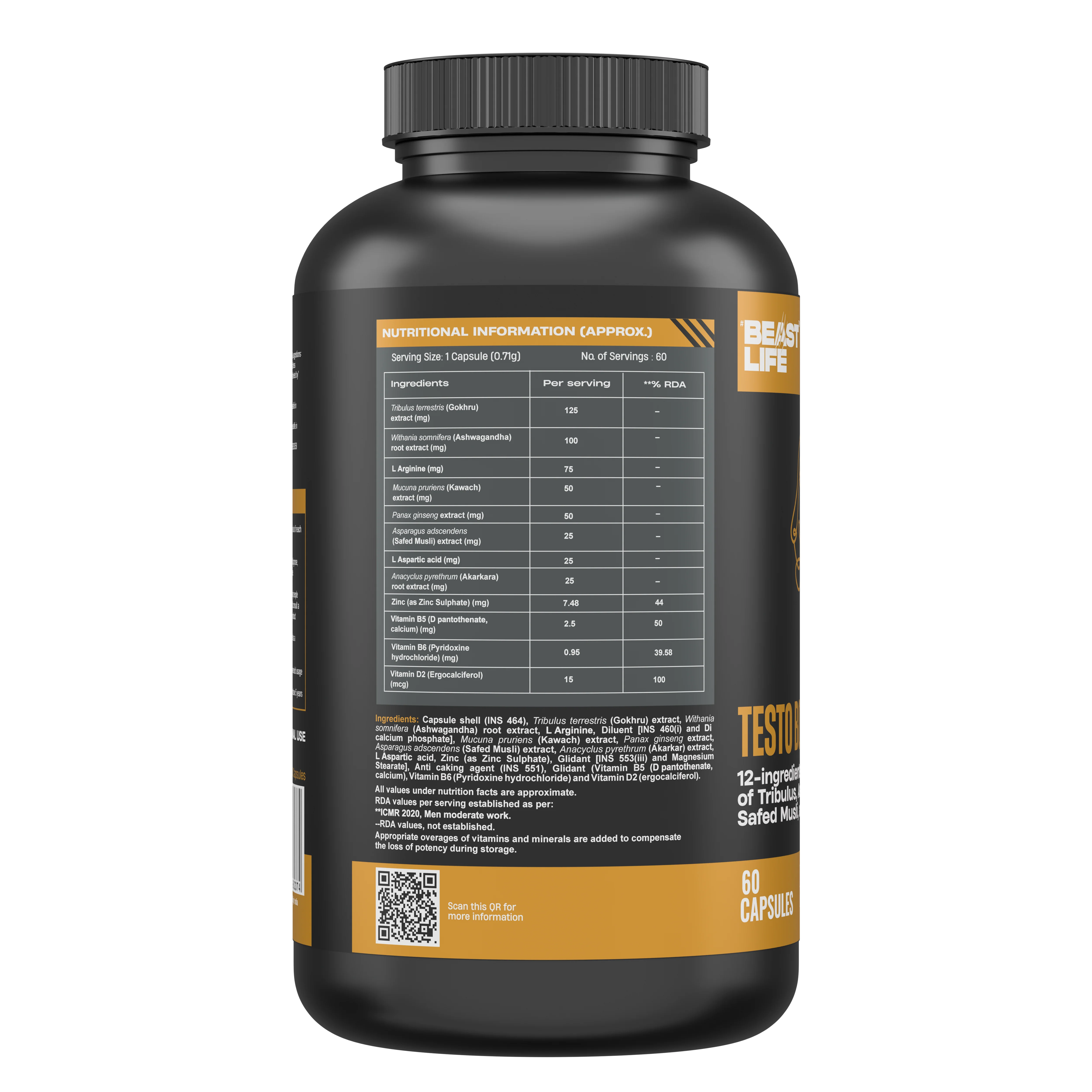TESTO BOOSTER+ CAPSULES | 60 N - Image 10