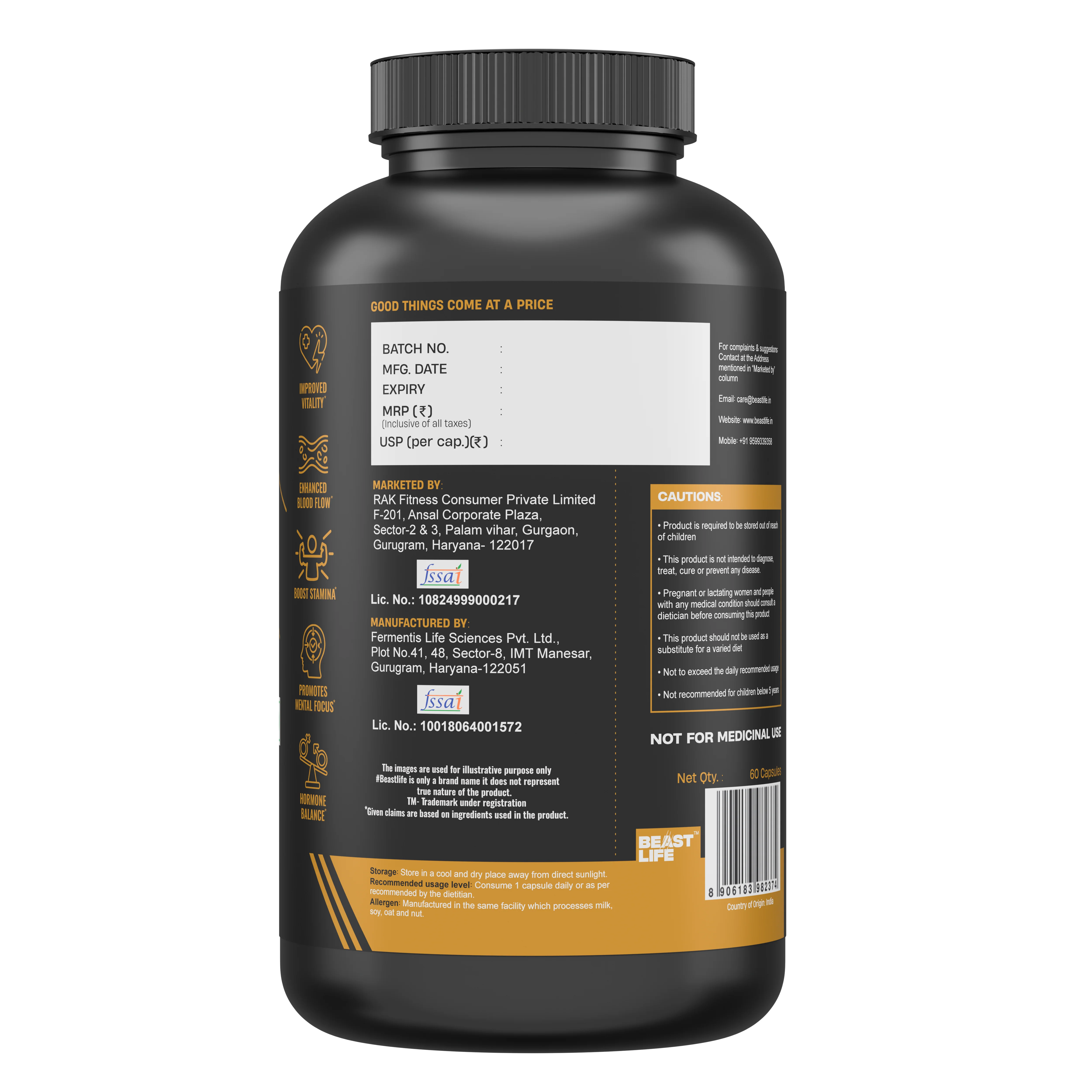 TESTO BOOSTER+ CAPSULES | 60 N - Image 11