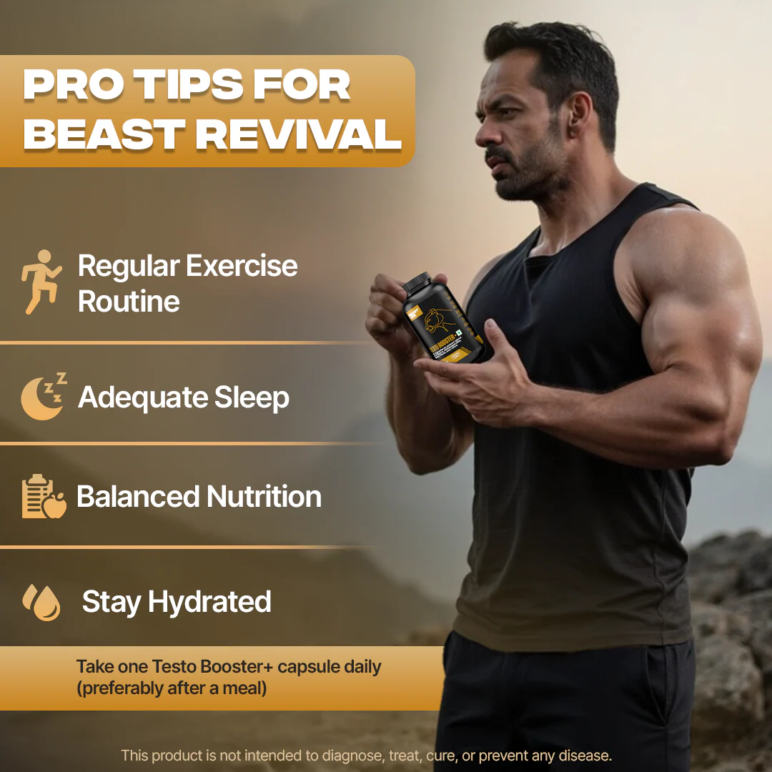 TESTO BOOSTER+ CAPSULES | 60 N - Image 5