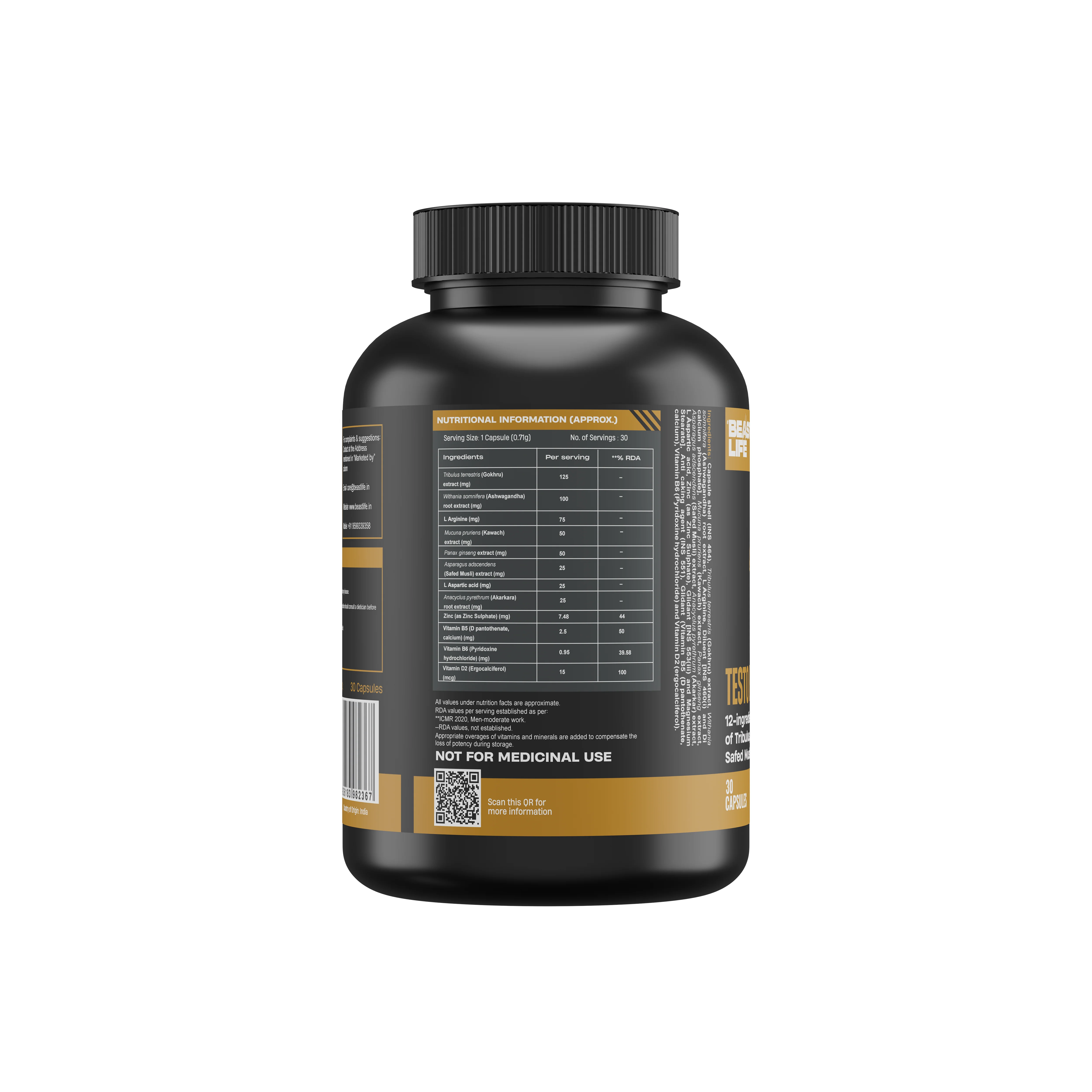 TESTO BOOSTER+ CAPSULES | 90 Day Pack - Image 11