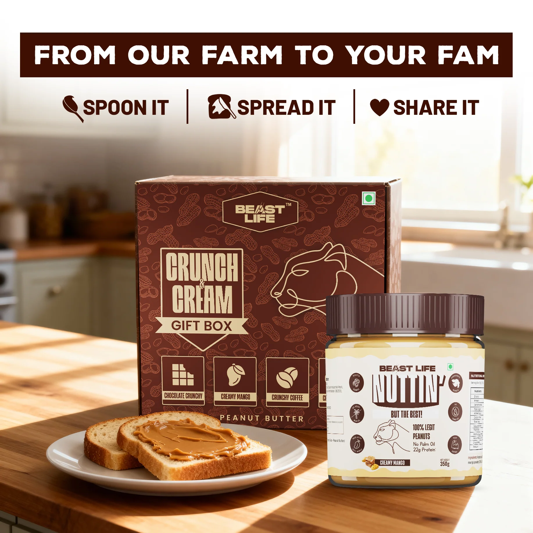 The Crunch & Cream Box | Peanut Butter | 4 Flavours - Image 6