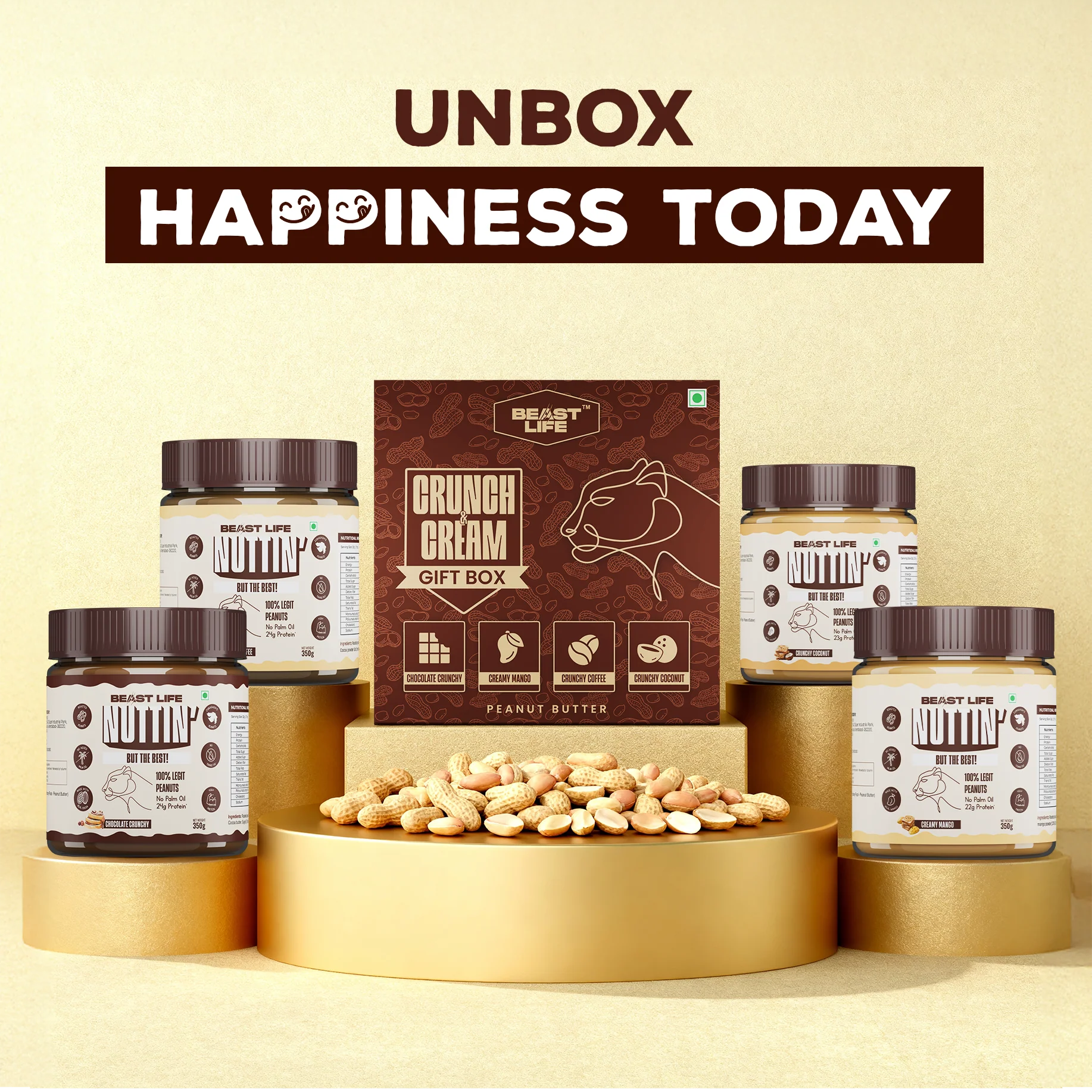 The Crunch & Cream Box | Peanut Butter | 4 Flavours - Image 7