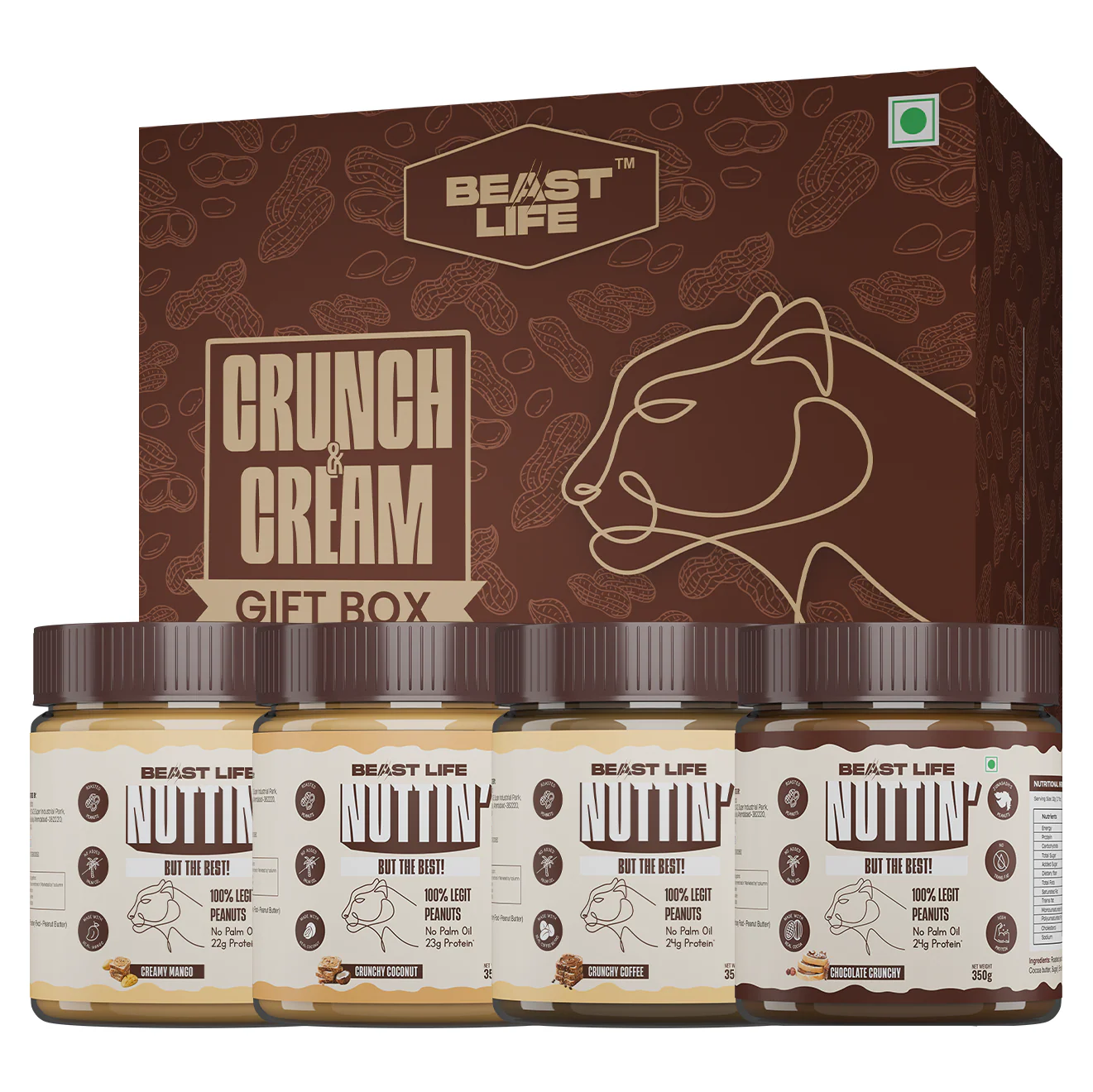 The Crunch & Cream Box | Peanut Butter | 4 Flavours - Image 8