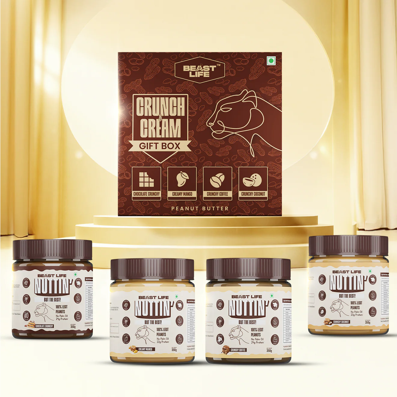 The Crunch & Cream Box | Peanut Butter | 4 Flavours - Image 9