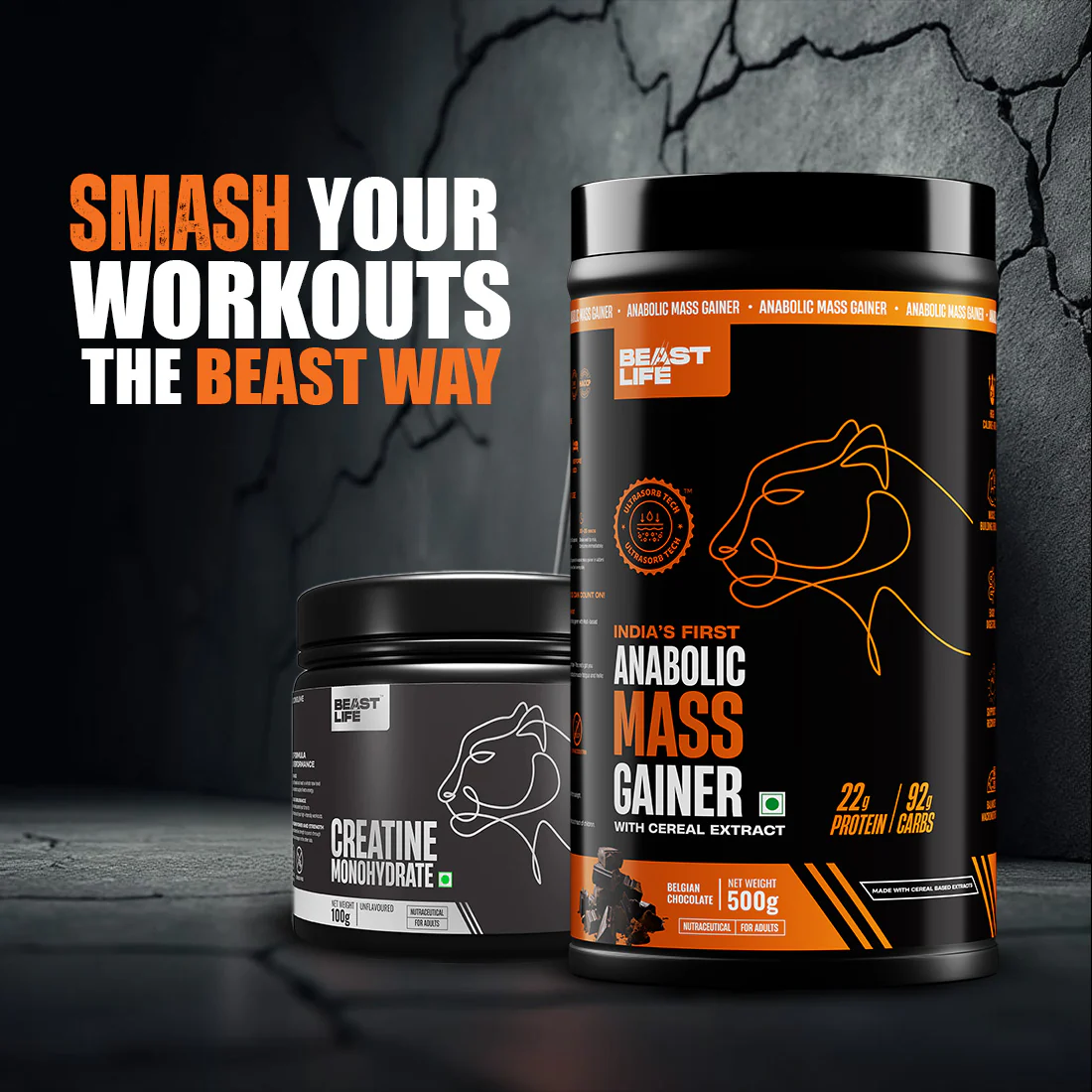 THE GAIN TRAIN EXPRESS | Gainer 500g + Creatine 100 g - Image 5